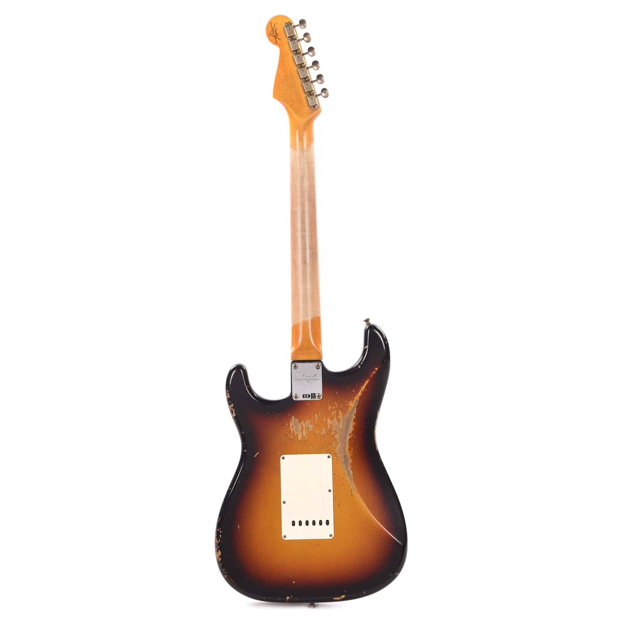 Fender Custom Shop 1961 Stratocaster Heavy Relic Super Faded Aged 3-Color Sunburst Electric Guitars / Solid Body