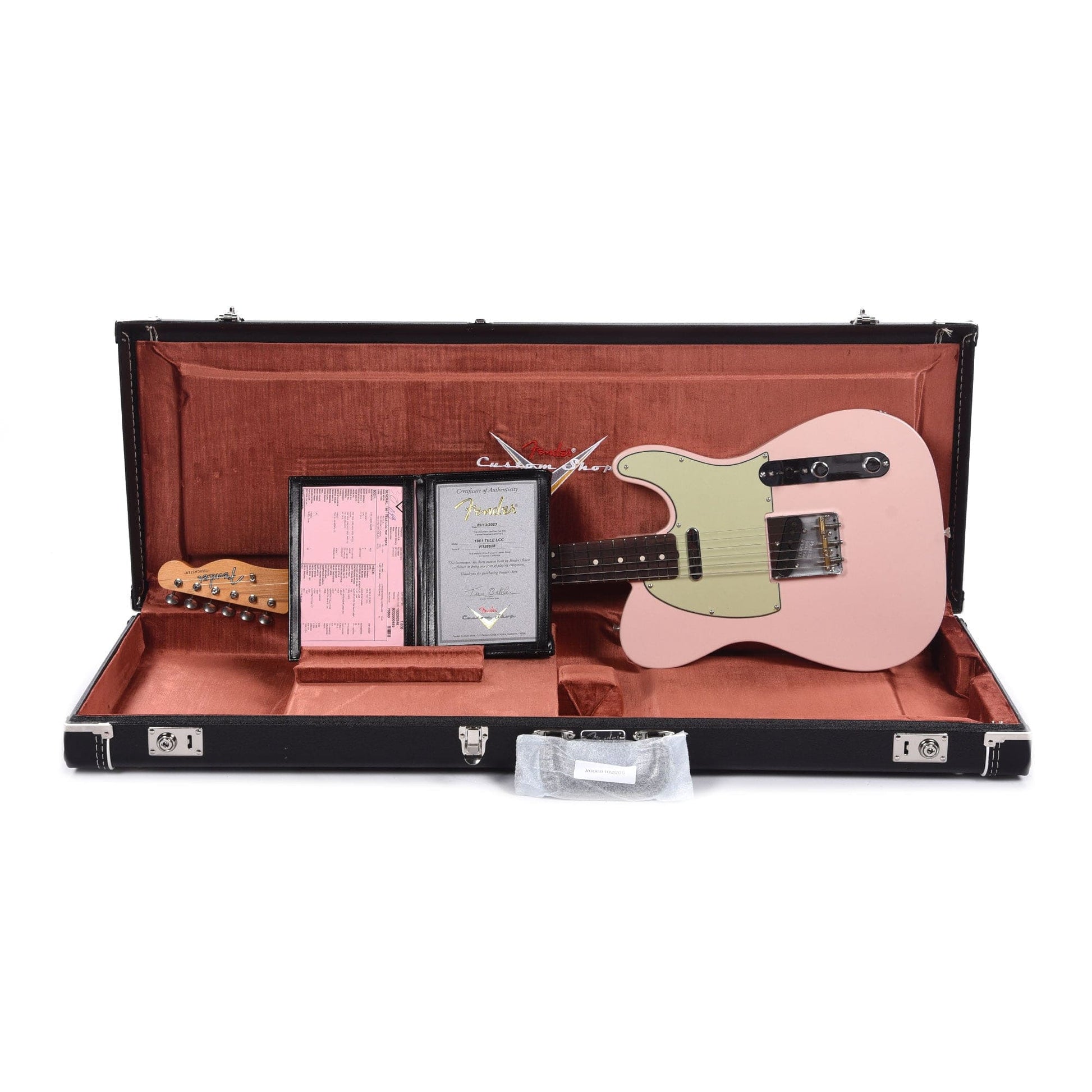 Fender Custom Shop 1961 Telecaster "Chicago Special" Deluxe Closet Classic Faded Shell Pink Electric Guitars / Solid Body