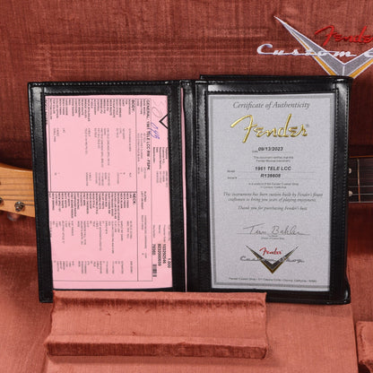 Fender Custom Shop 1961 Telecaster "Chicago Special" Deluxe Closet Classic Faded Shell Pink Electric Guitars / Solid Body