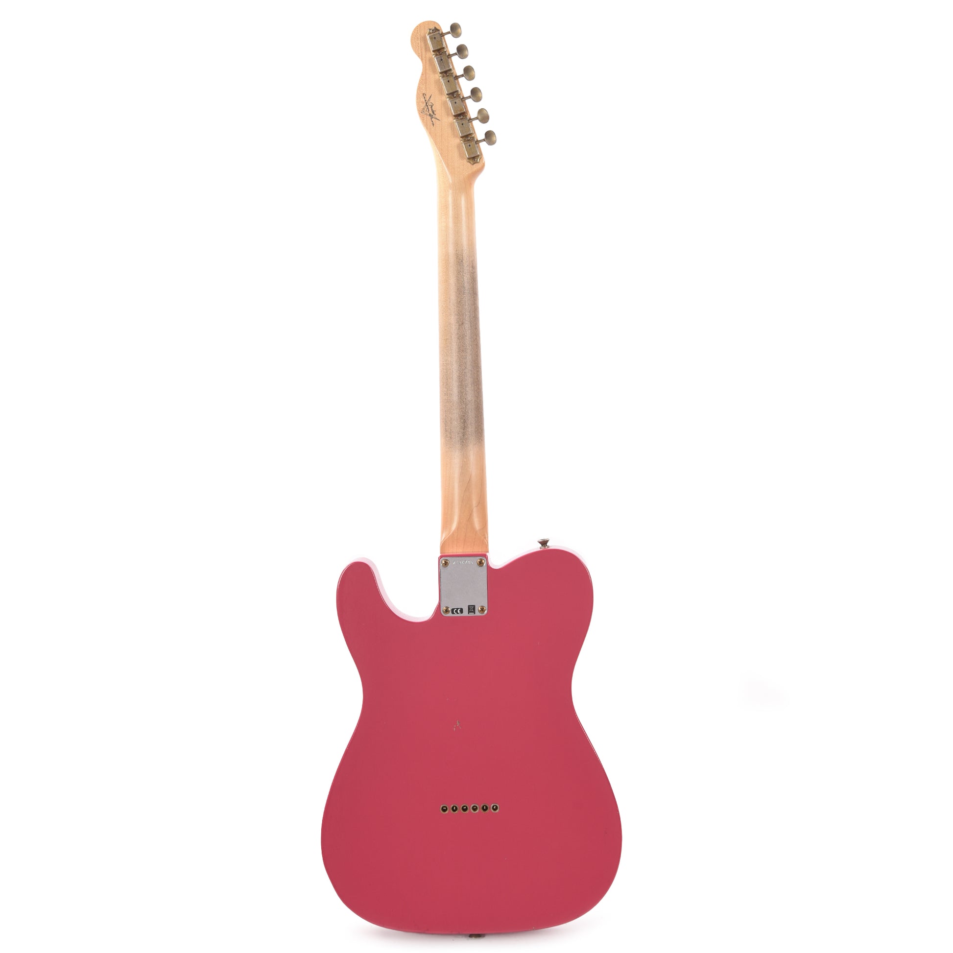 Fender Custom Shop 1961 Telecaster "Chicago Special" Journeyman Faded Dakota Red Electric Guitars / Solid Body