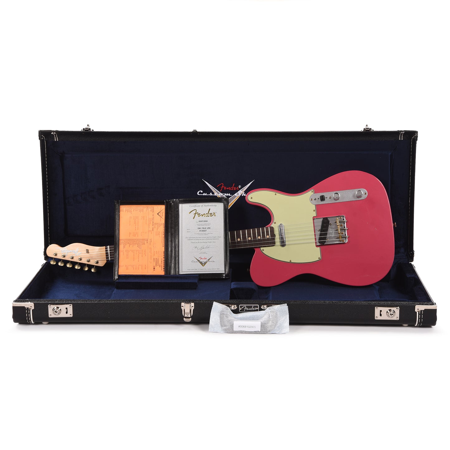 Fender Custom Shop 1961 Telecaster "Chicago Special" Journeyman Faded Dakota Red Electric Guitars / Solid Body