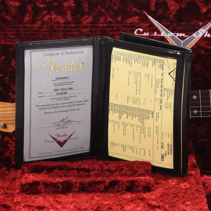 Fender Custom Shop 1961 Telecaster "Chicago Special" Journeyman Purple Sparkle Flake Electric Guitars / Solid Body
