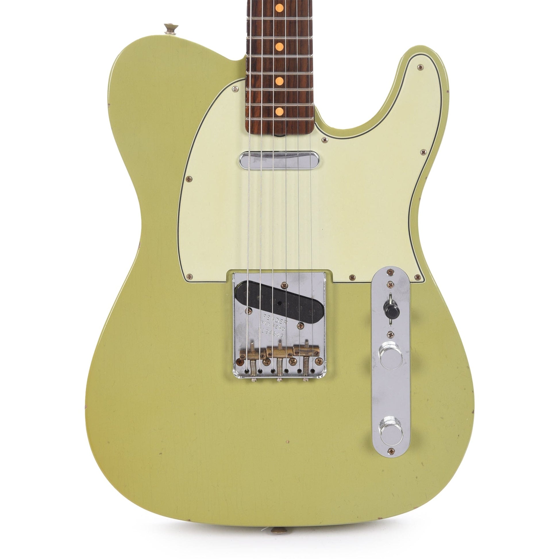 Fender Custom Shop 1961 Telecaster "Chicago Special" Journeyman Sweet Pea Green w/Rosewood Neck Electric Guitars / Solid Body