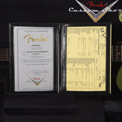 Fender Custom Shop 1961 Telecaster "Chicago Special" Journeyman Sweet Pea Green w/Rosewood Neck Electric Guitars / Solid Body