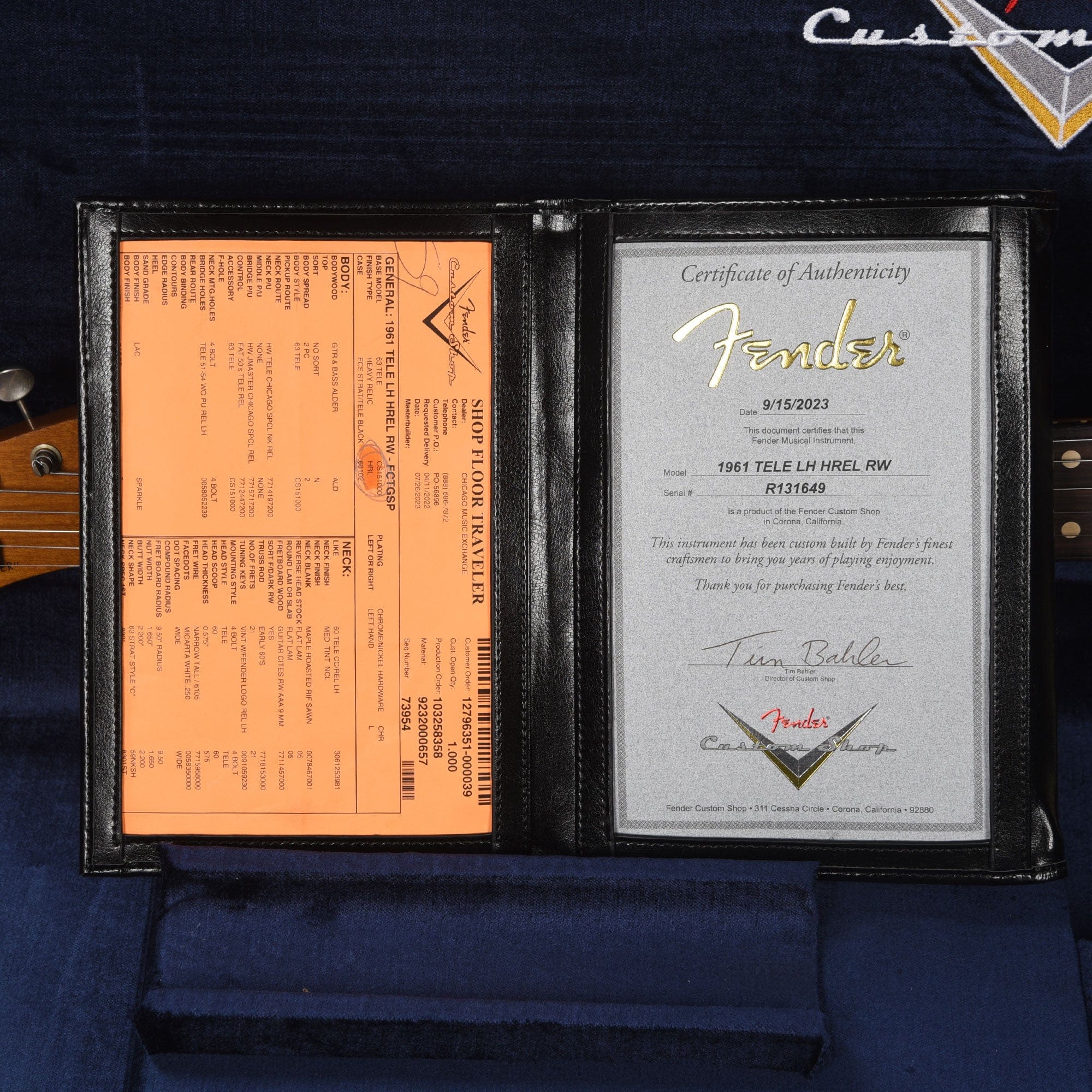 Fender Custom Shop 1961 Telecaster 