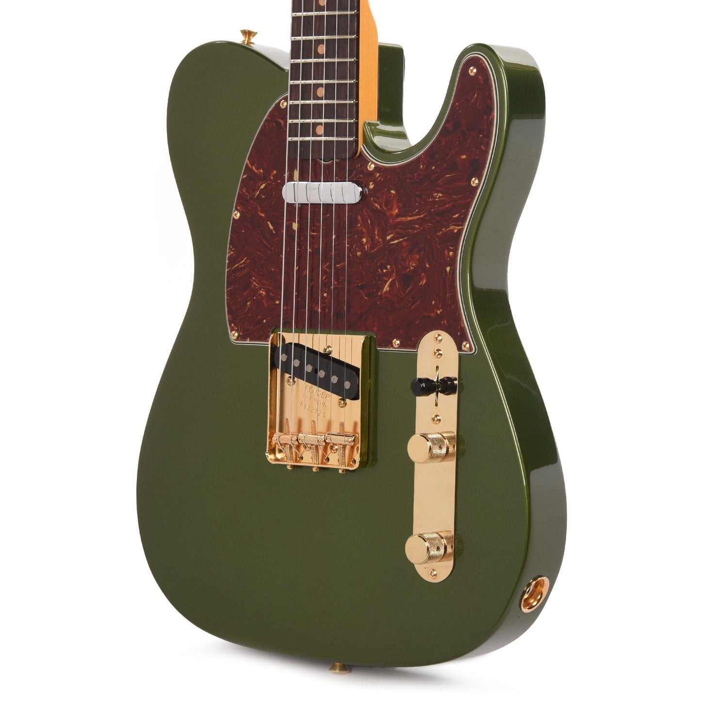Fender Custom Shop 1961 Telecaster "Chicago Special" NOS Aged Cadillac Green w/Gold Hardware Electric Guitars / Solid Body