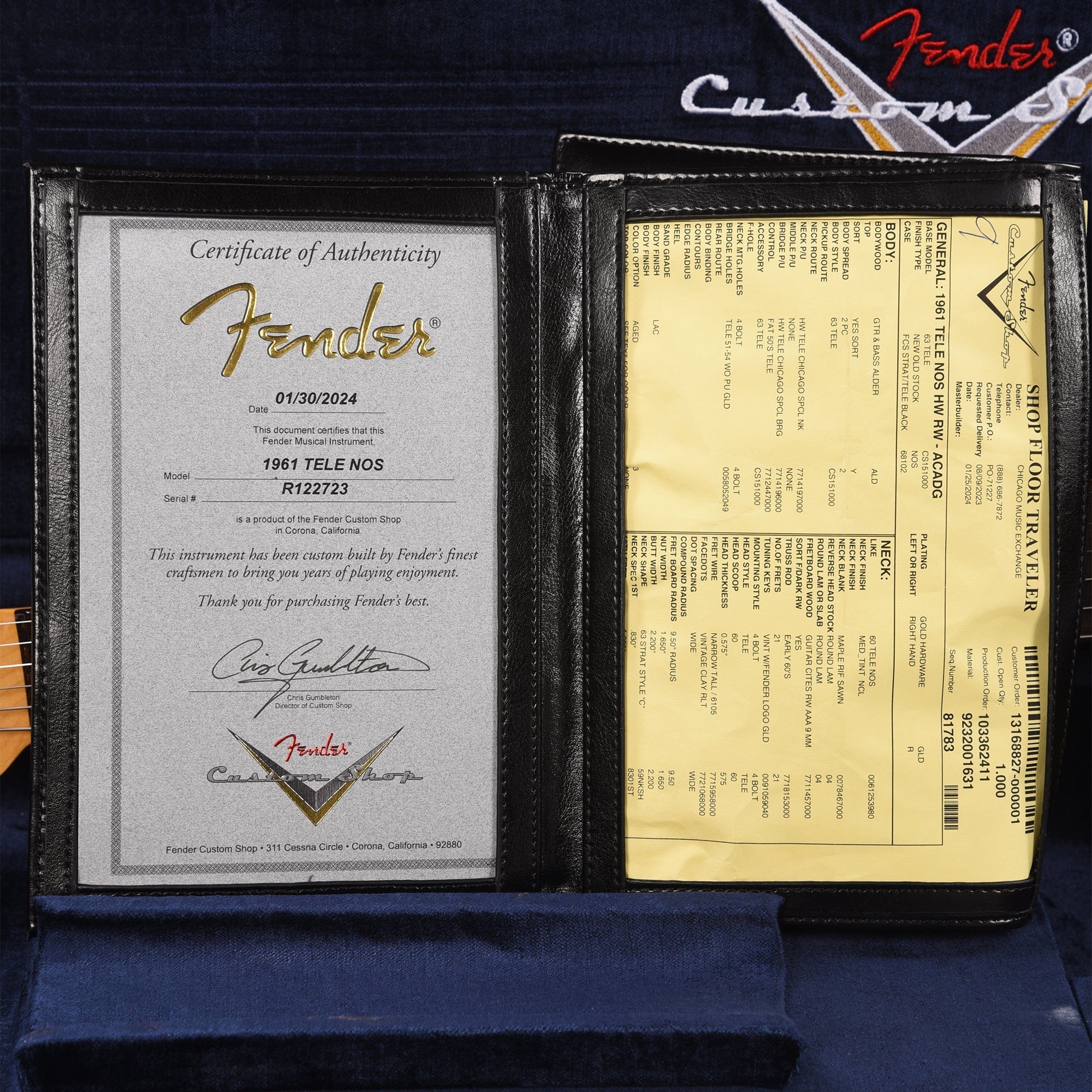 Fender Custom Shop 1961 Telecaster 