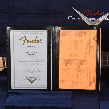 Fender Custom Shop 1961 Telecaster "Chicago Special" NOS Super Aged Sonic Blue Electric Guitars / Solid Body