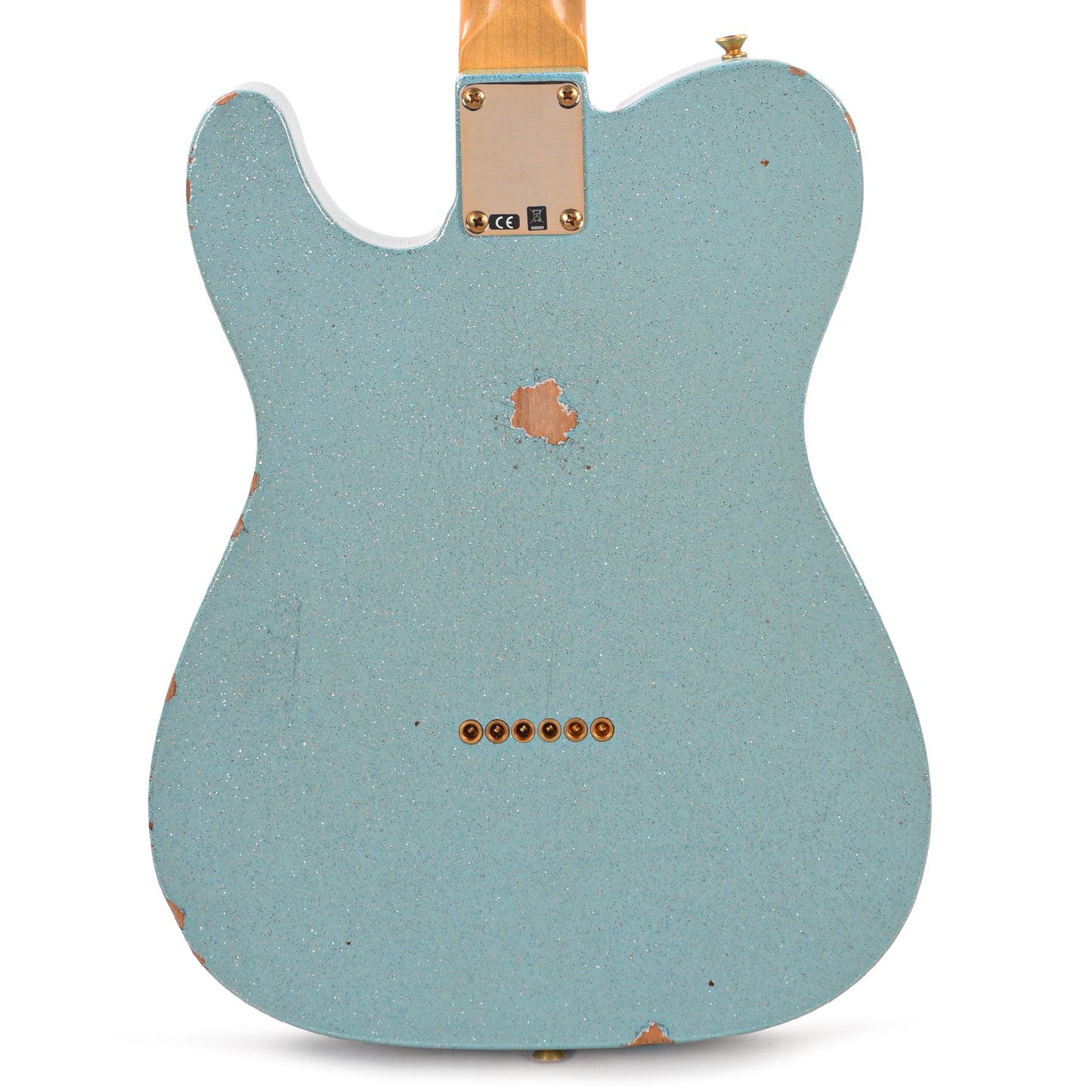 Fender Custom Shop 1961 Telecaster "Chicago Special" Relic Aged Daphne Blue Sparkle w/Gold Hardware Electric Guitars / Solid Body