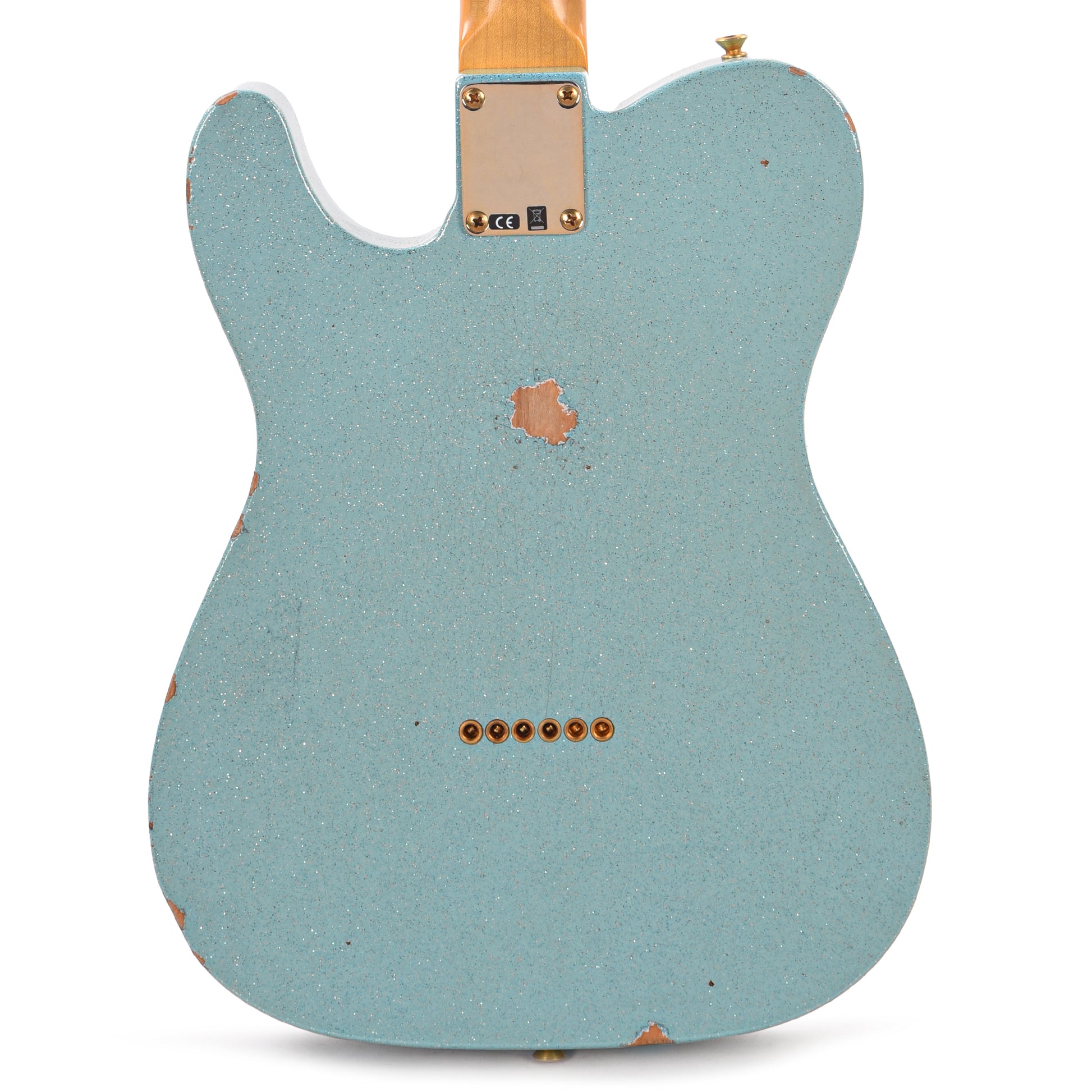 Fender Custom Shop 1961 Telecaster "Chicago Special" Relic Aged Daphne Blue Sparkle w/Gold Hardware Electric Guitars / Solid Body