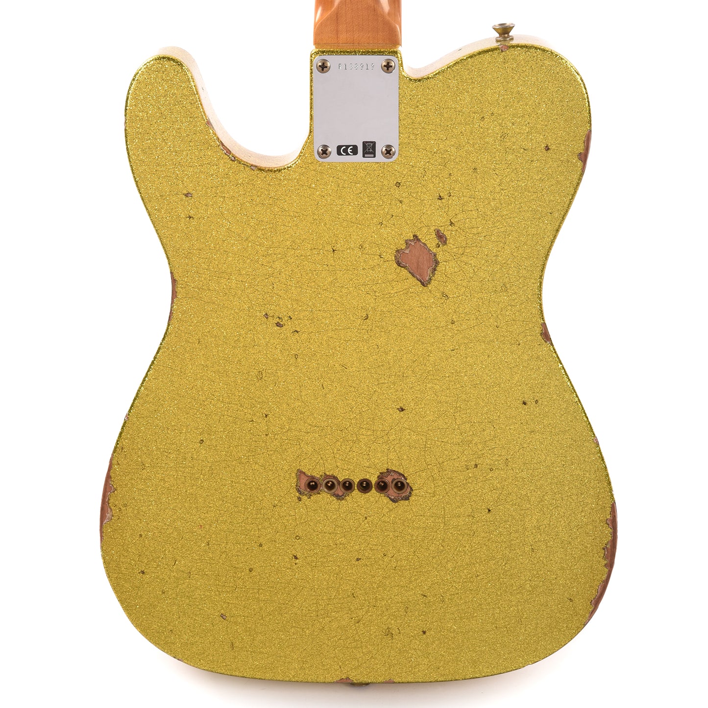 Fender Custom Shop 1961 Telecaster "Chicago Special" Relic Faded Chartreuse Sparkle Electric Guitars / Solid Body