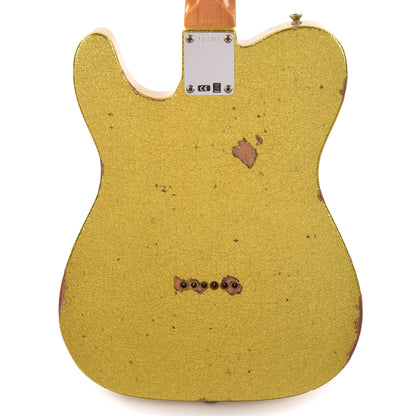 Fender Custom Shop 1961 Telecaster "Chicago Special" Relic Faded Chartreuse Sparkle Electric Guitars / Solid Body