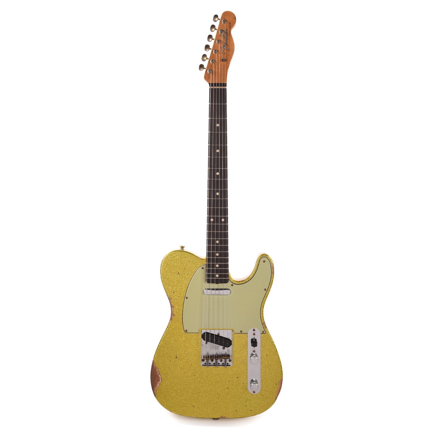 Fender Custom Shop 1961 Telecaster "Chicago Special" Relic Faded Chartreuse Sparkle Electric Guitars / Solid Body