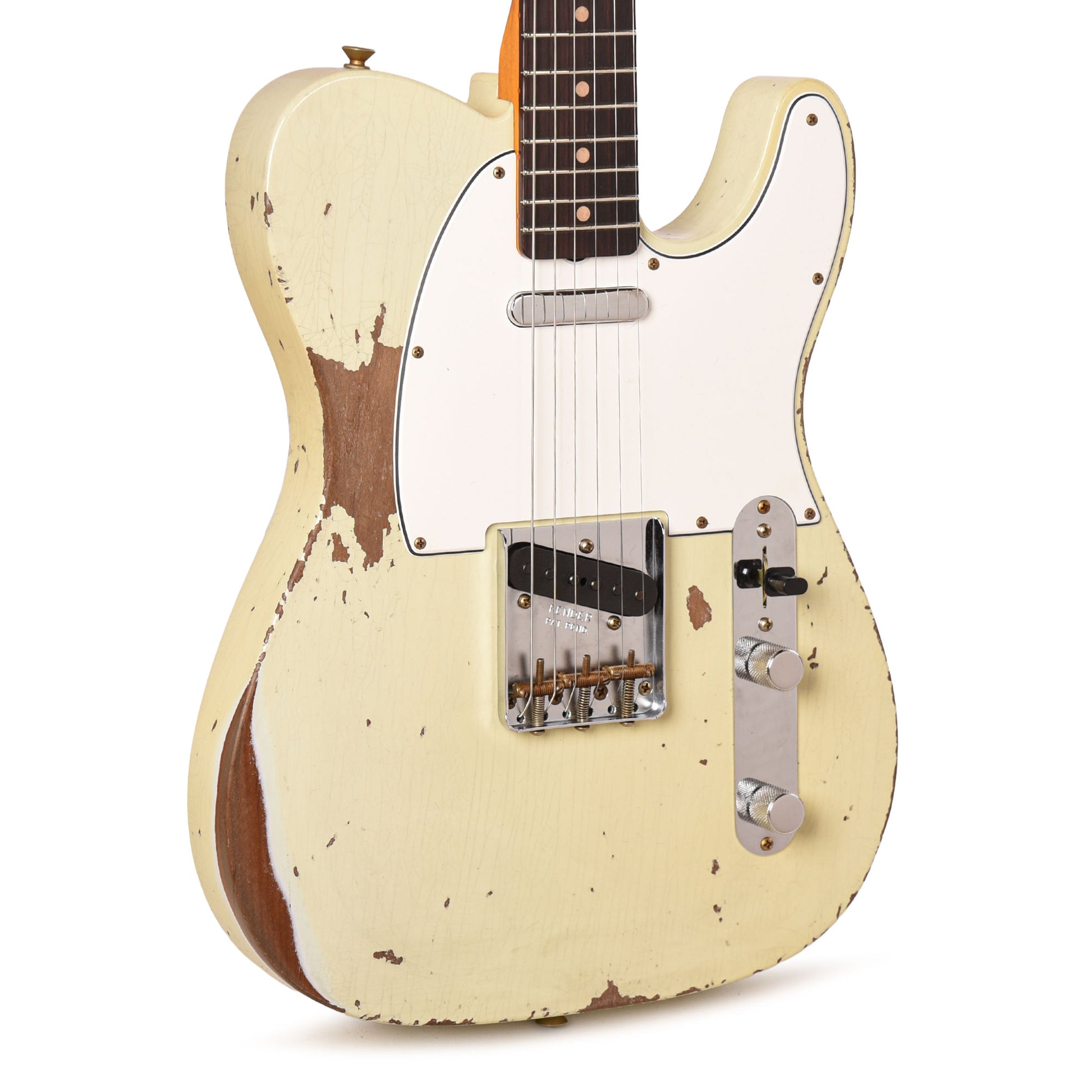 Fender Custom Shop 1961 Telecaster Heavy Relic Faded Aged Tomatillo Green Electric Guitars / Solid Body