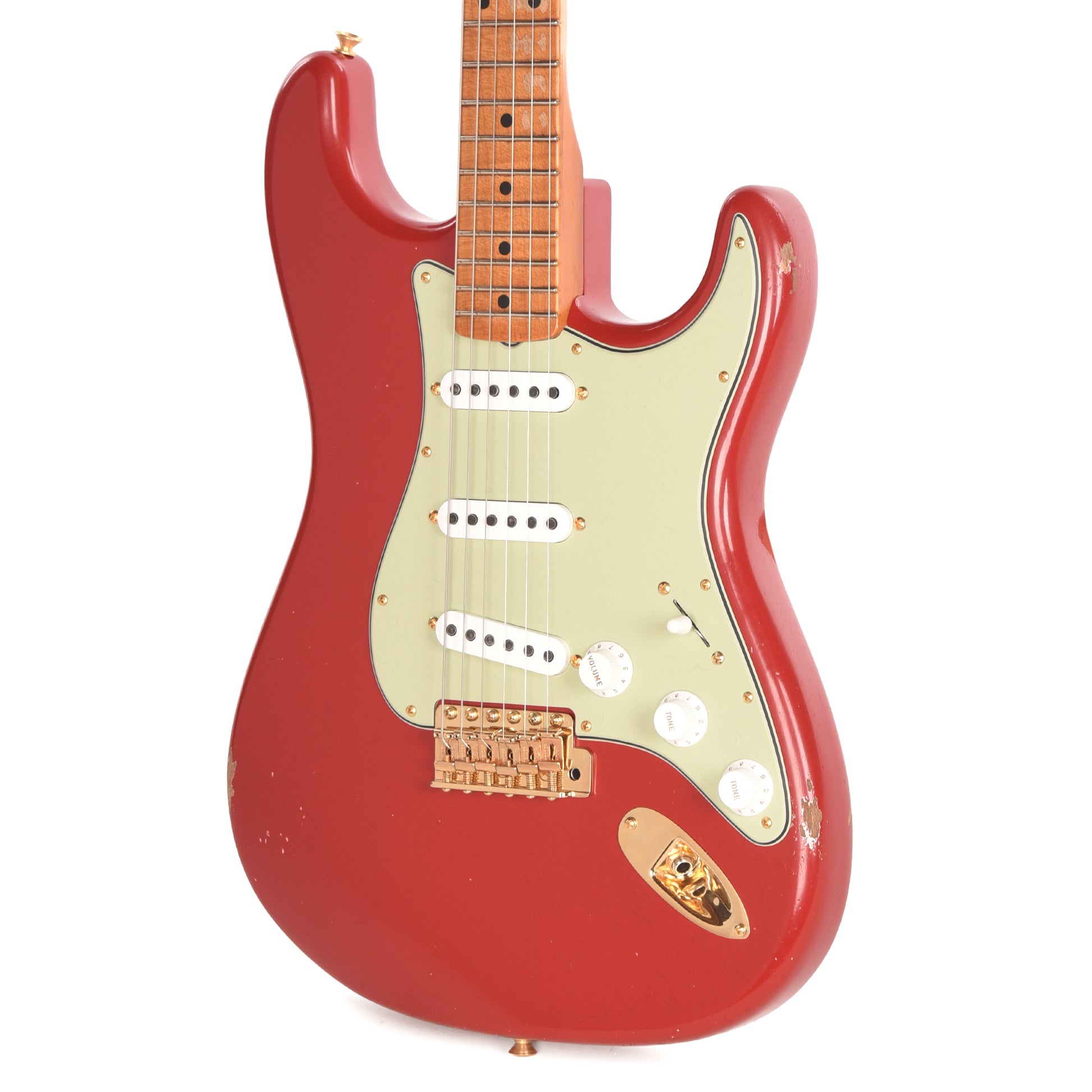 Fender Custom Shop 1962 Ancho Poblano Stratocaster Journeyman Relic Seminole Red Master Built by David Brown w/Josefina Hand-Wound Pickups Electric Guitars / Solid Body