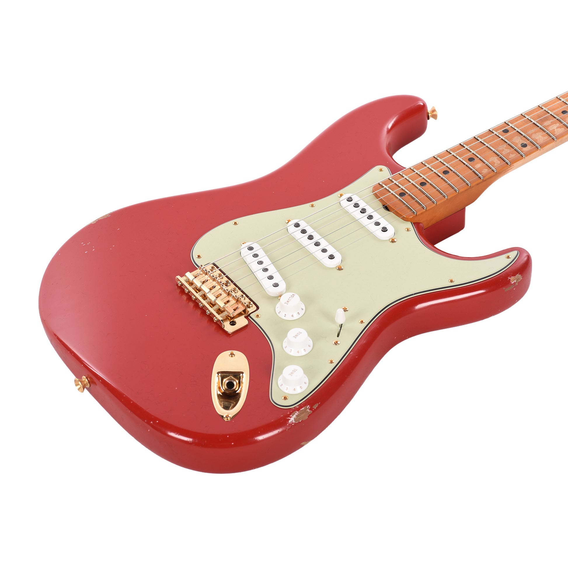 Fender Custom Shop 1962 Ancho Poblano Stratocaster Journeyman Relic Seminole Red Master Built by David Brown w/Josefina Hand-Wound Pickups Electric Guitars / Solid Body