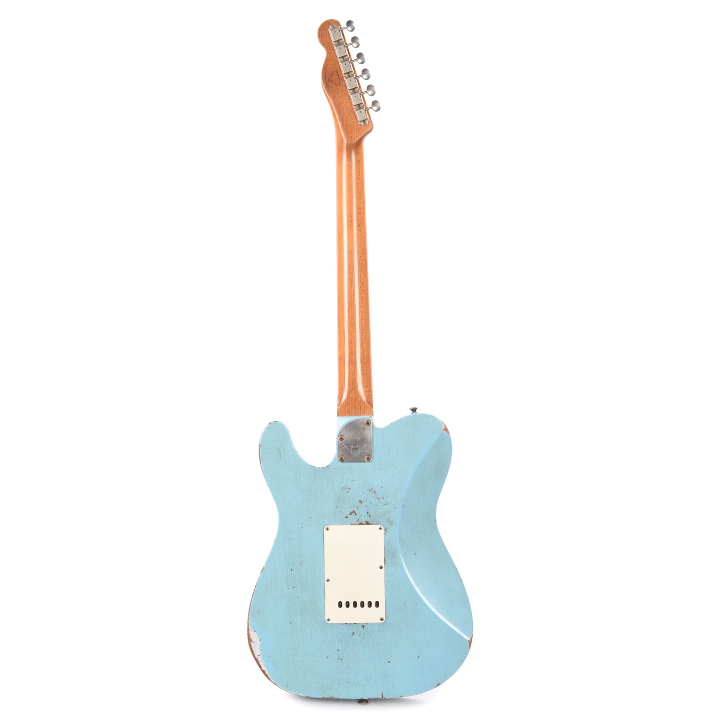 Fender Custom Shop 1962 Custom Telecaster Relic Aged Daphne Blue Apprentice Built by Ron Jessurun Electric Guitars / Solid Body