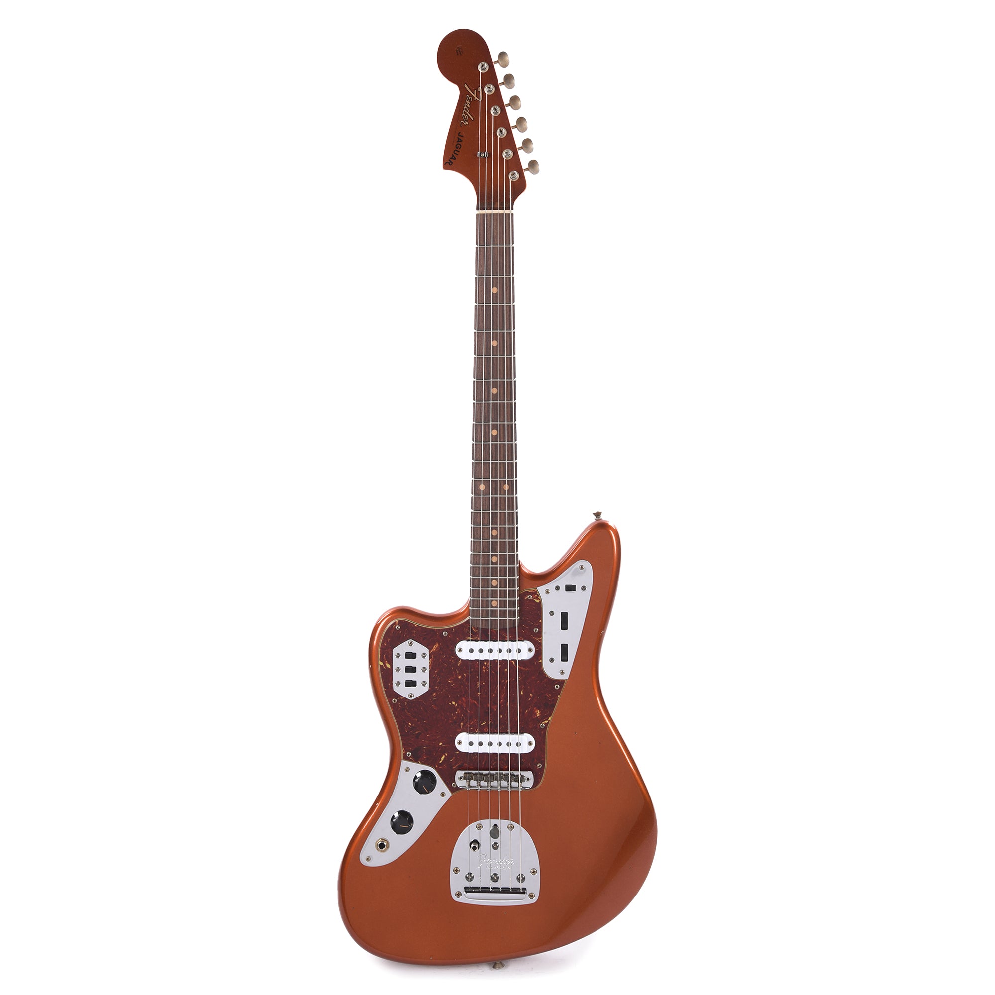 Fender Custom Shop 1962 Jaguar Journeyman Relic Aged Burnt Copper LEFTY Electric Guitars / Solid Body