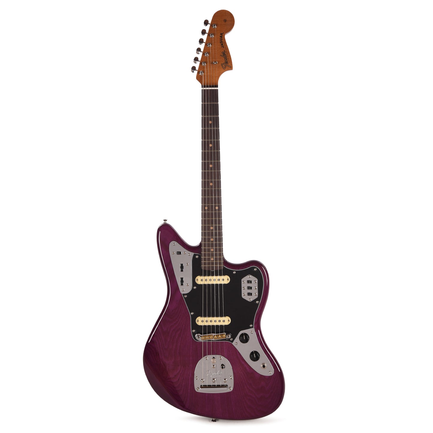 Fender Custom Shop 1962 Jaguar NOS Purple Transparent Electric Guitars / Solid Body