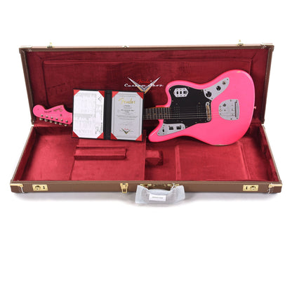 Fender Custom Shop 1962 Jaguar Relic Neon Pink Masterbuilt by Levi Perry Electric Guitars / Solid Body