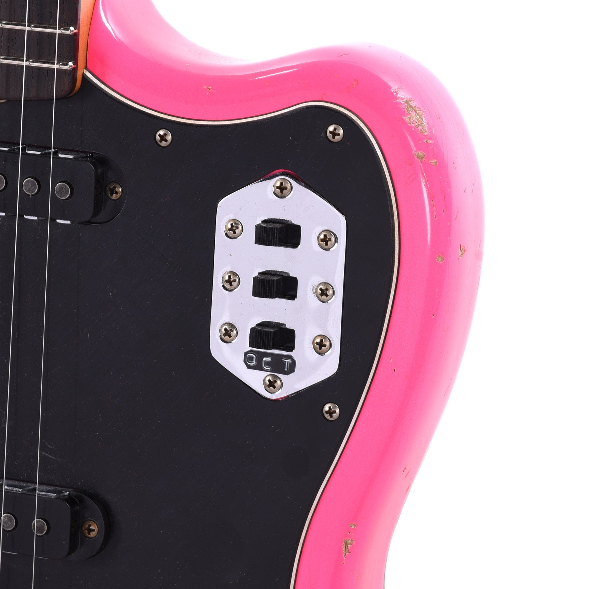 Fender Custom Shop 1962 Jaguar Relic Neon Pink Masterbuilt by Levi Perry Electric Guitars / Solid Body
