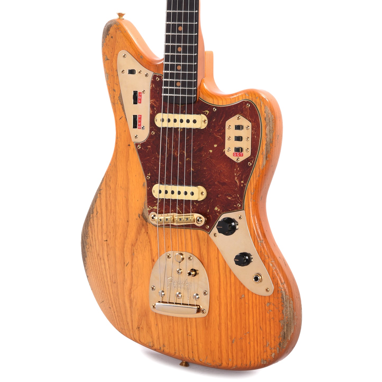 Fender Custom Shop 1962 Jaguar Relic Super Aged Natural Blonde Master Built by Levi Perry Electric Guitars / Solid Body