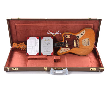 Fender Custom Shop 1962 Jaguar Relic Super Aged Natural Blonde Master Built by Levi Perry Electric Guitars / Solid Body