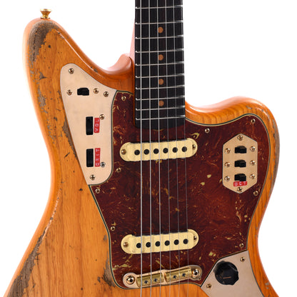 Fender Custom Shop 1962 Jaguar Relic Super Aged Natural Blonde Master Built by Levi Perry Electric Guitars / Solid Body