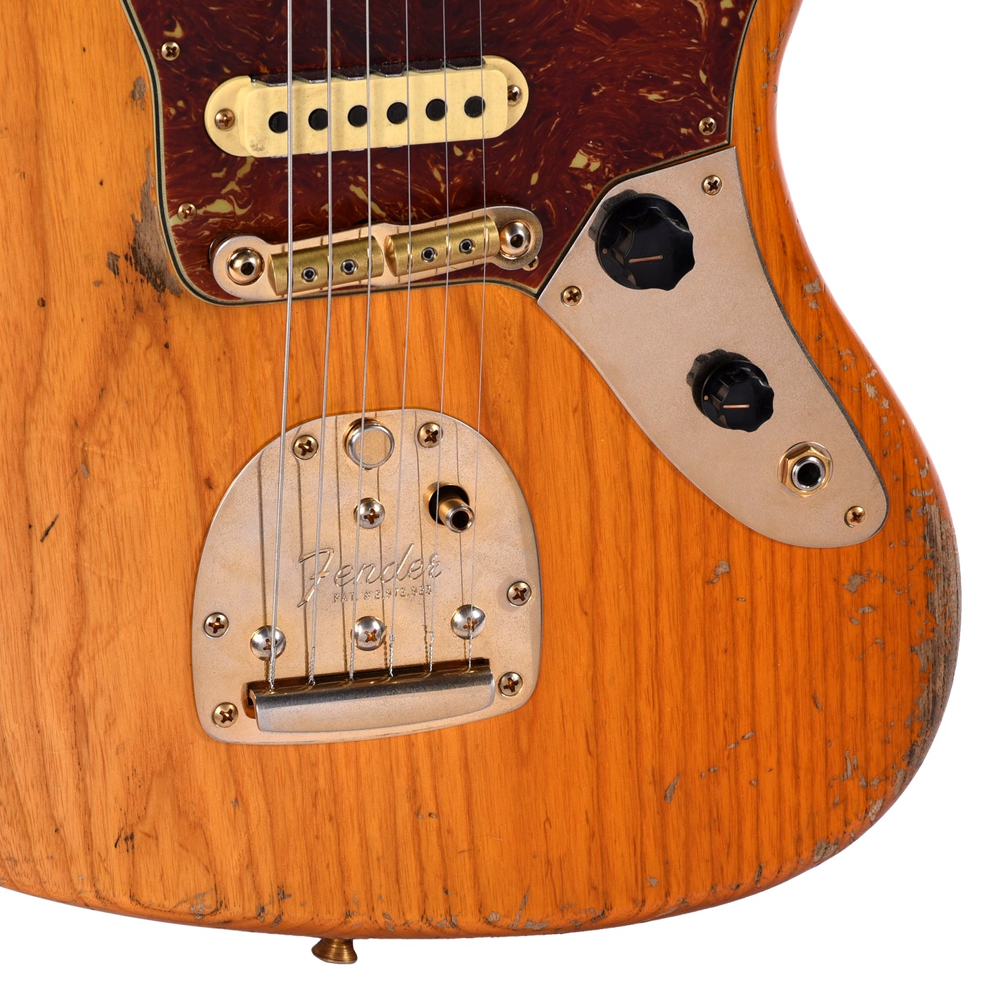 Fender Custom Shop 1962 Jaguar Relic Super Aged Natural Blonde Master Built by Levi Perry Electric Guitars / Solid Body