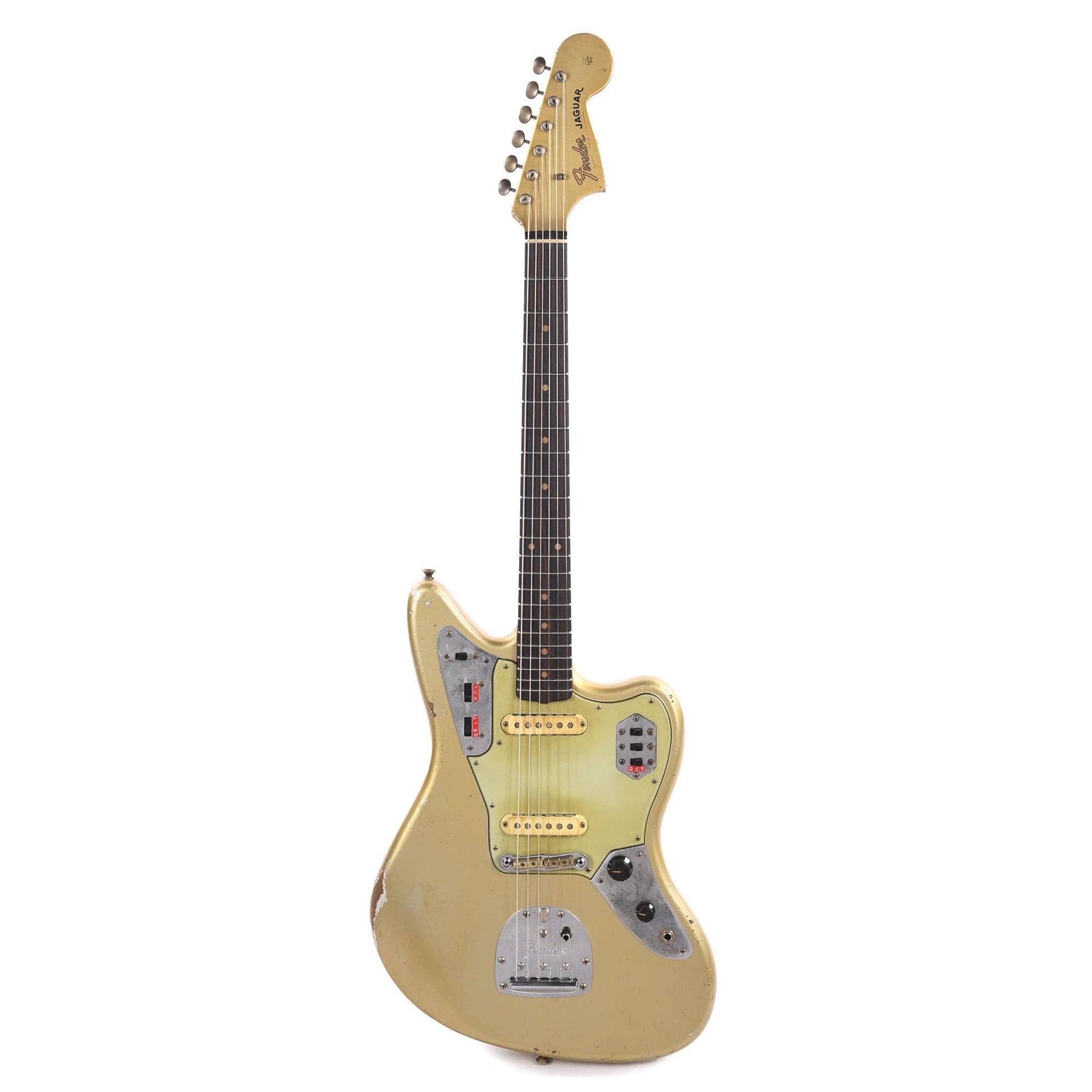 Fender Custom Shop 1962 Jaguar Time Capsule Super Aged Inca Silver Masterbuilt by Levi Perry Electric Guitars / Solid Body