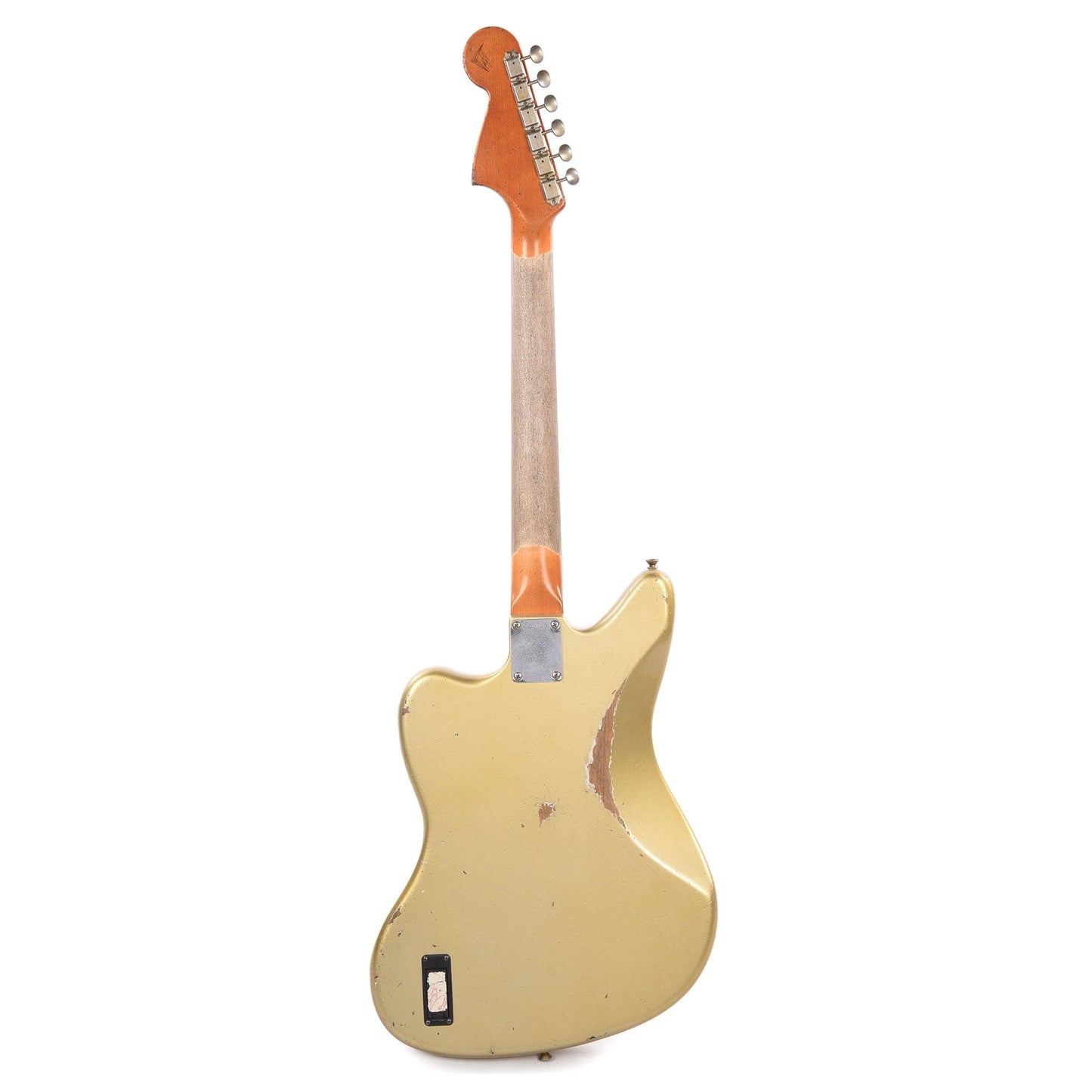 Fender Custom Shop 1962 Jaguar Time Capsule Super Aged Inca Silver Masterbuilt by Levi Perry Electric Guitars / Solid Body