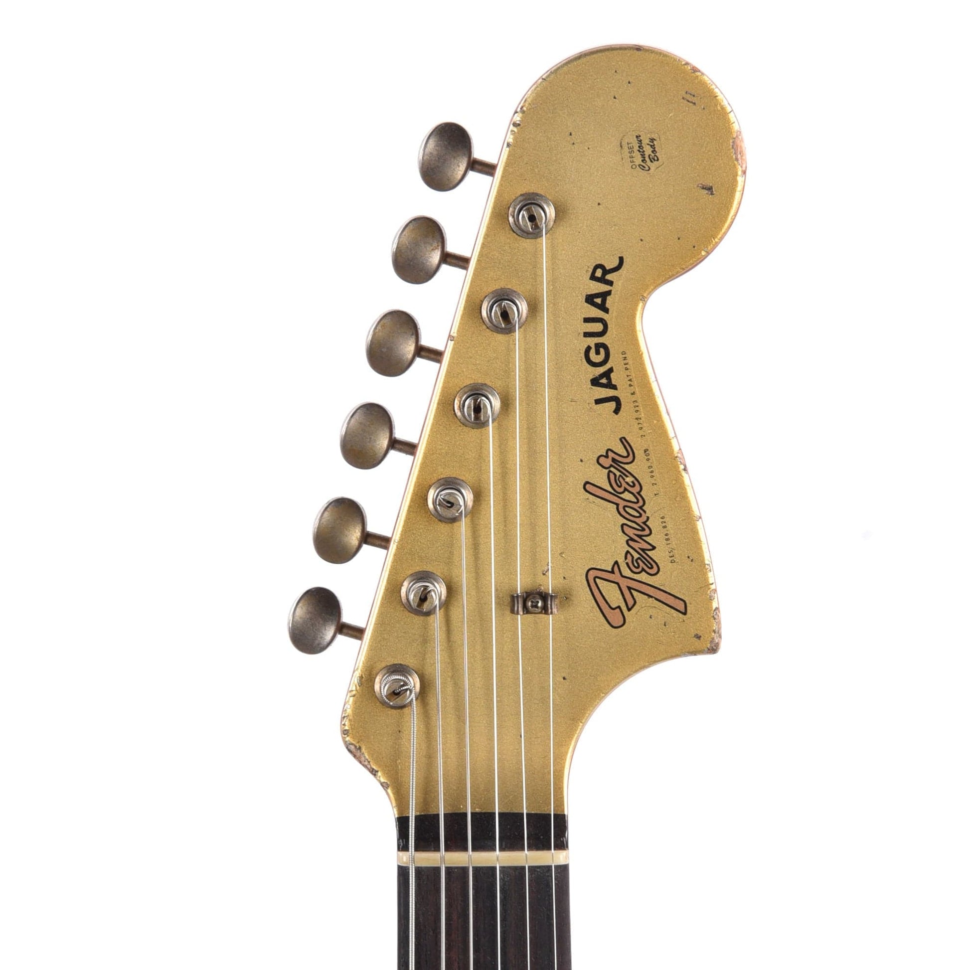 Fender Custom Shop 1962 Jaguar Time Capsule Super Aged Inca Silver Masterbuilt by Levi Perry Electric Guitars / Solid Body
