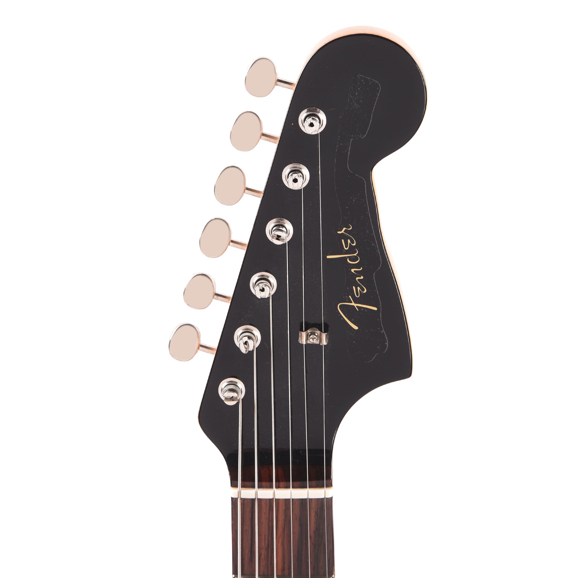 Fender Custom Shop 1962 Jazzmaster "Chicago Special" Deluxe Closet Classic Aged Black w/Painted Headcap Electric Guitars / Solid Body