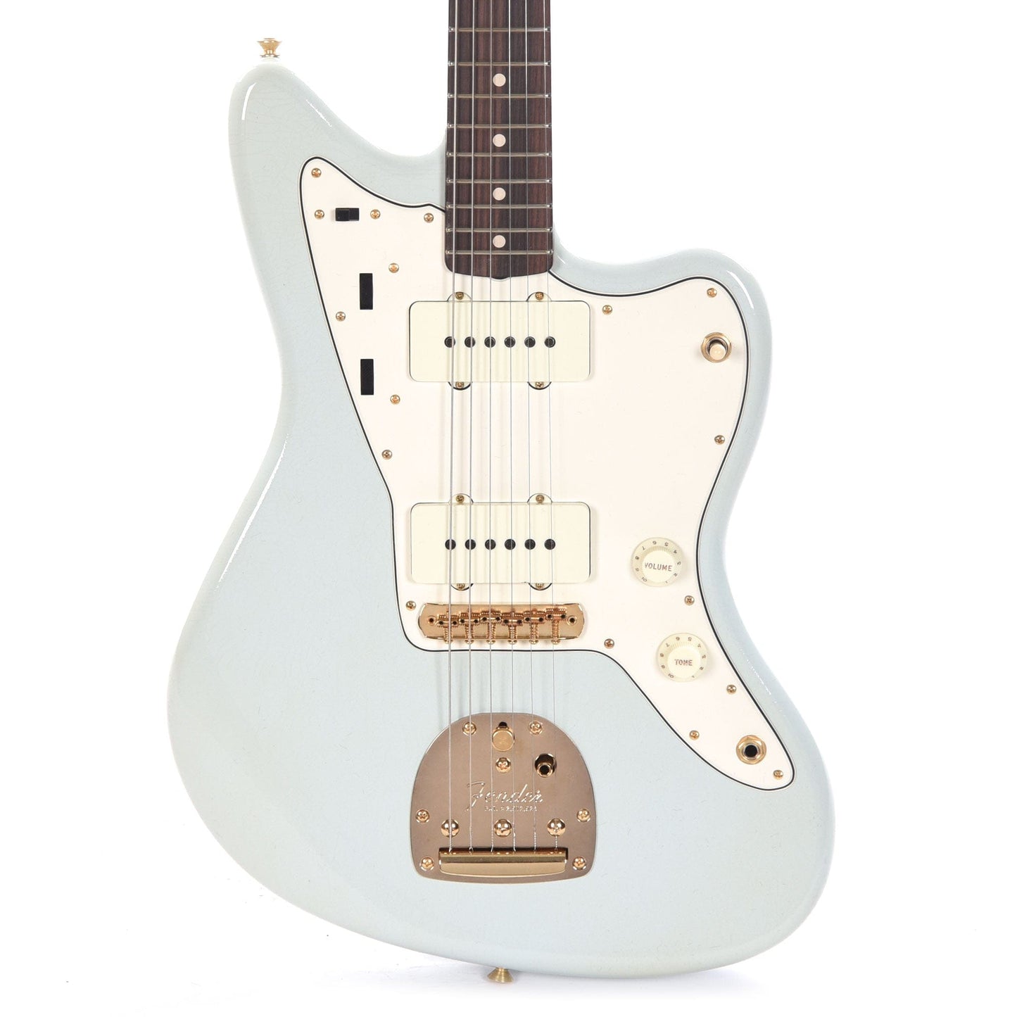 Fender Custom Shop 1962 Jazzmaster "Chicago Special" Deluxe Closet Classic Aged Sonic Blue Sparkle w/Roasted Neck & Gold Hardware Electric Guitars / Solid Body
