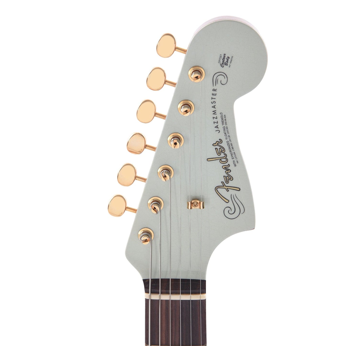 Fender Custom Shop 1962 Jazzmaster "Chicago Special" Deluxe Closet Classic Aged Sonic Blue Sparkle w/Roasted Neck & Gold Hardware Electric Guitars / Solid Body