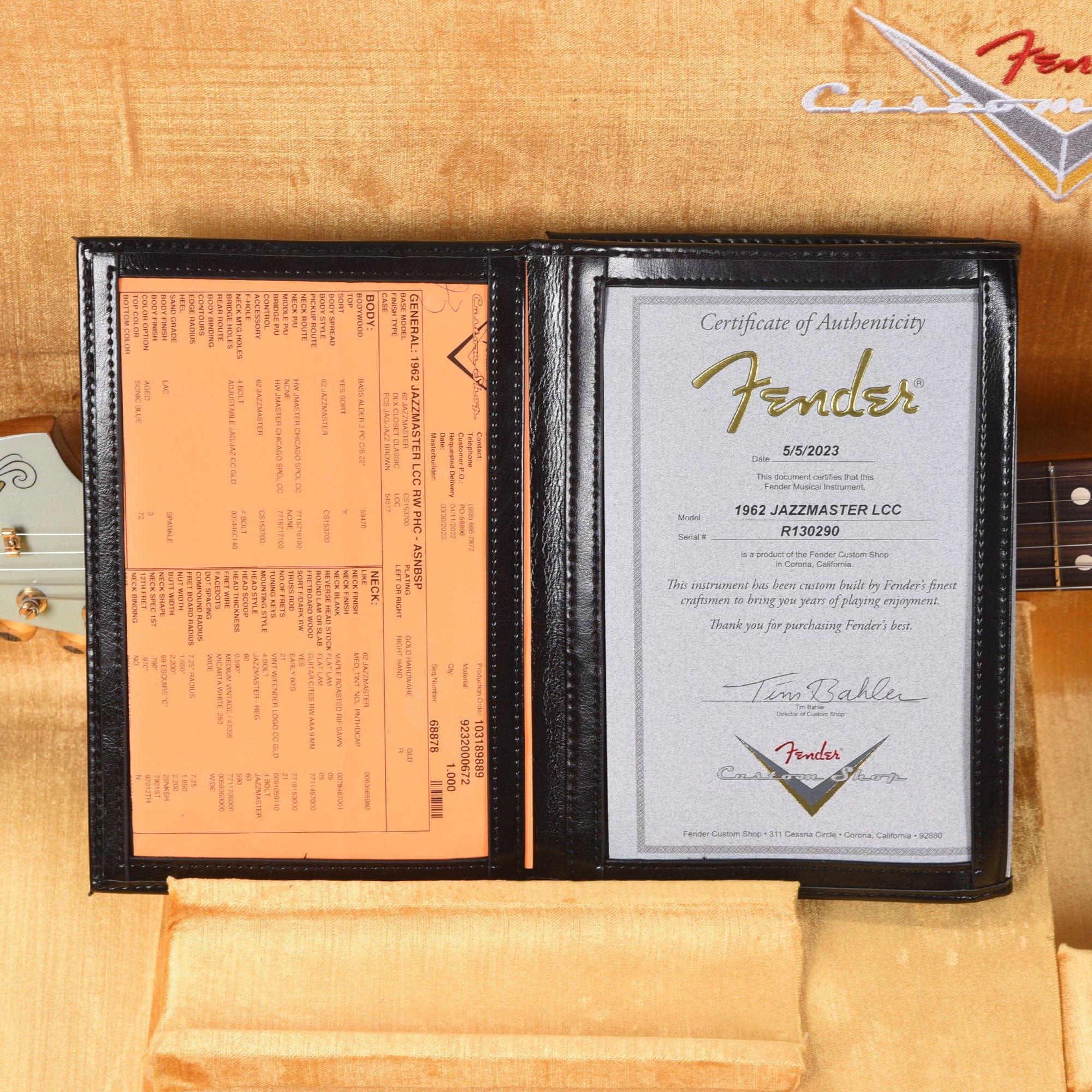 Fender Custom Shop 1962 Jazzmaster 