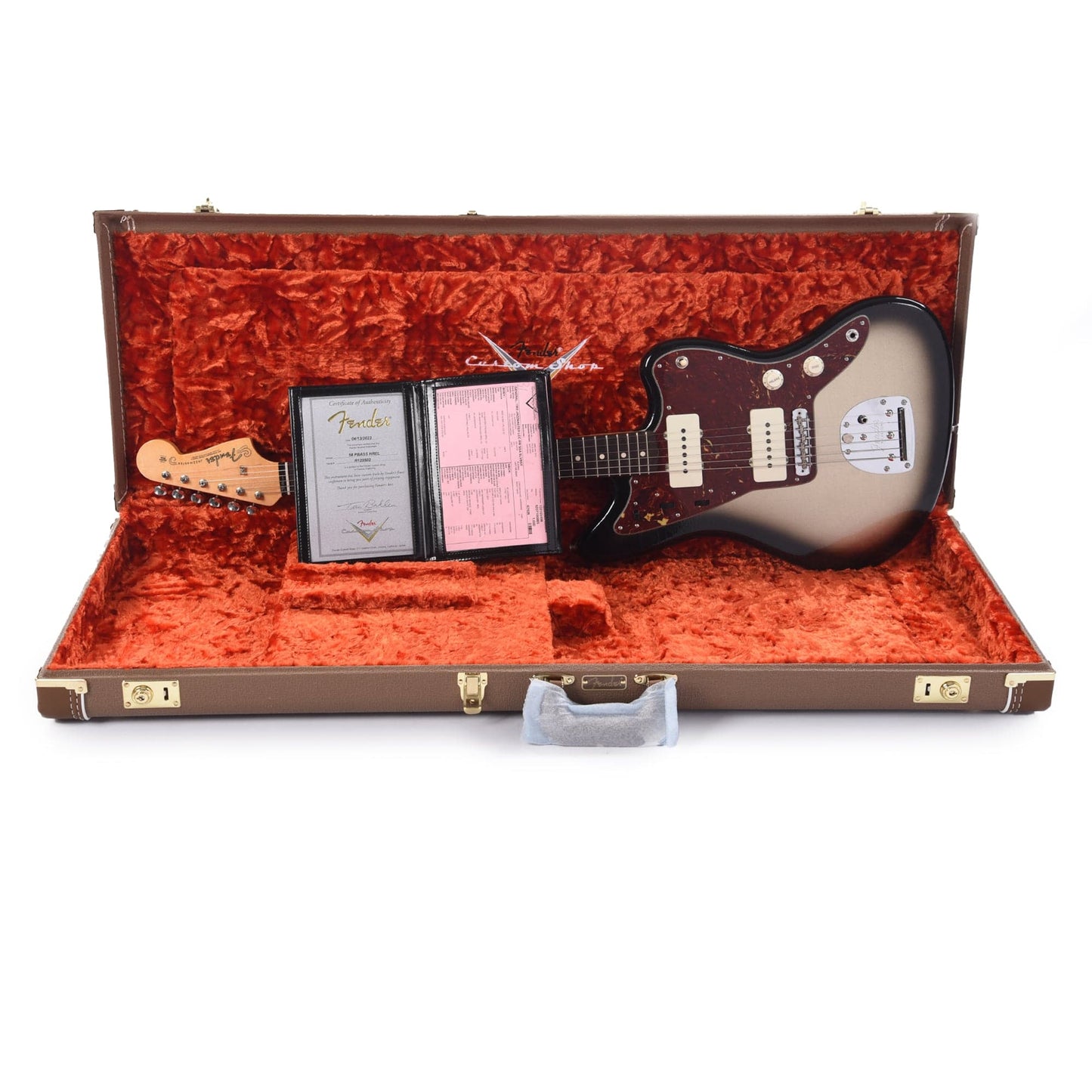 Fender Custom Shop 1962 Jazzmaster "Chicago Special" Deluxe Closet Classic Super Faded Aged Silverburst Electric Guitars / Solid Body