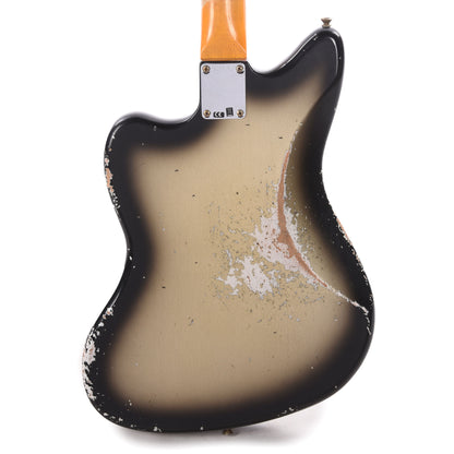 Fender Custom Shop 1962 Jazzmaster "Chicago Special" Heavy Relic Super Aged Silverburst Electric Guitars / Solid Body