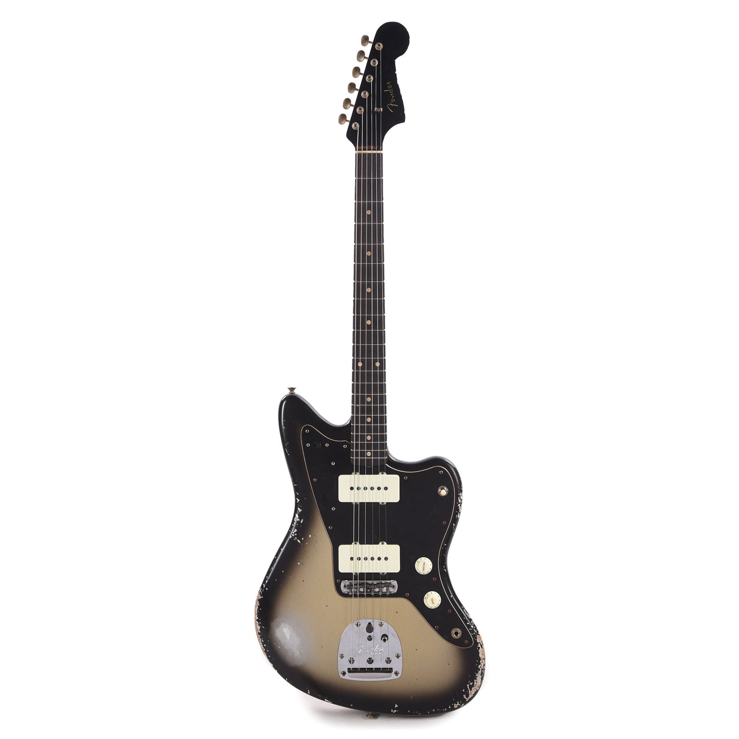 Fender Custom Shop 1962 Jazzmaster "Chicago Special" Heavy Relic Super Aged Silverburst Electric Guitars / Solid Body