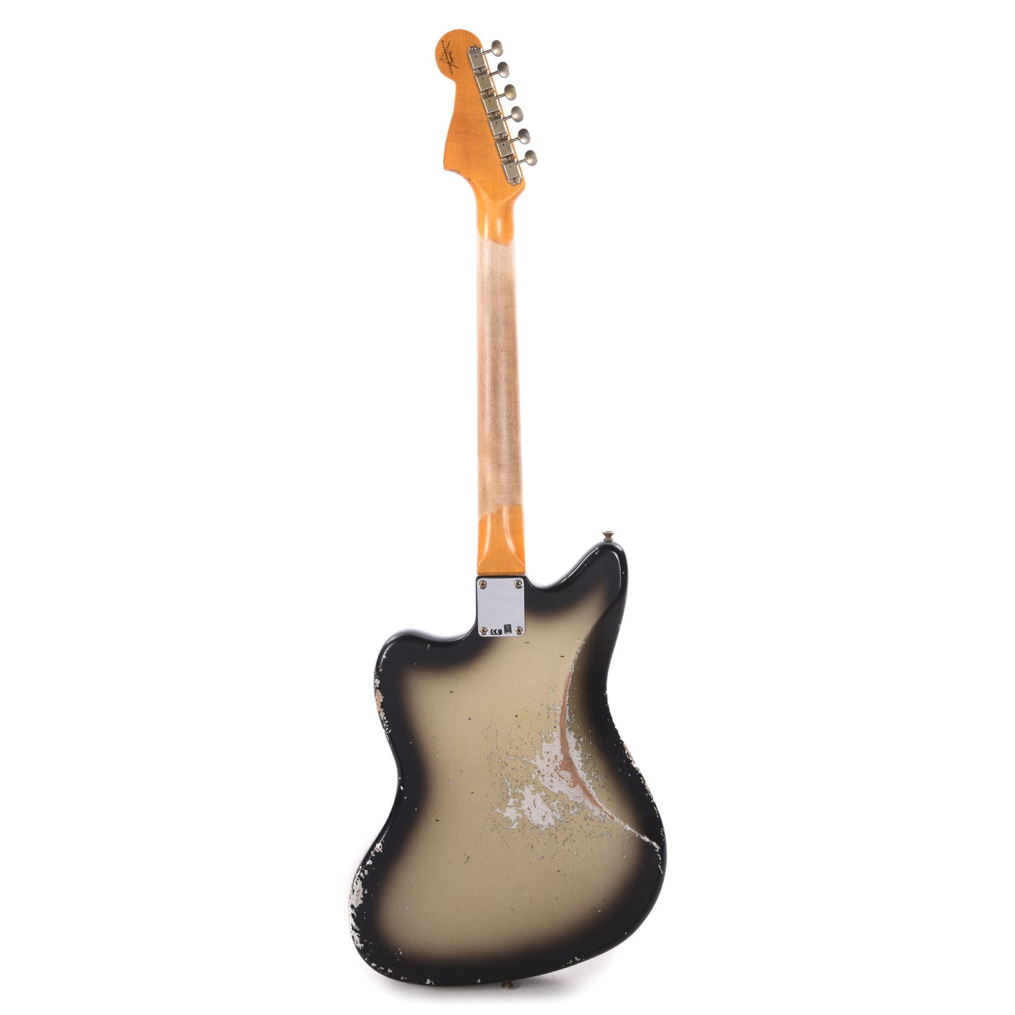Fender Custom Shop 1962 Jazzmaster "Chicago Special" Heavy Relic Super Aged Silverburst Electric Guitars / Solid Body