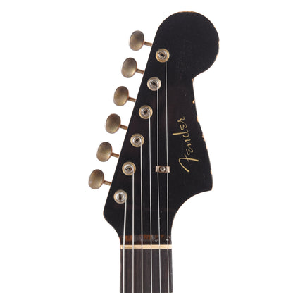 Fender Custom Shop 1962 Jazzmaster "Chicago Special" Heavy Relic Super Aged Silverburst Electric Guitars / Solid Body