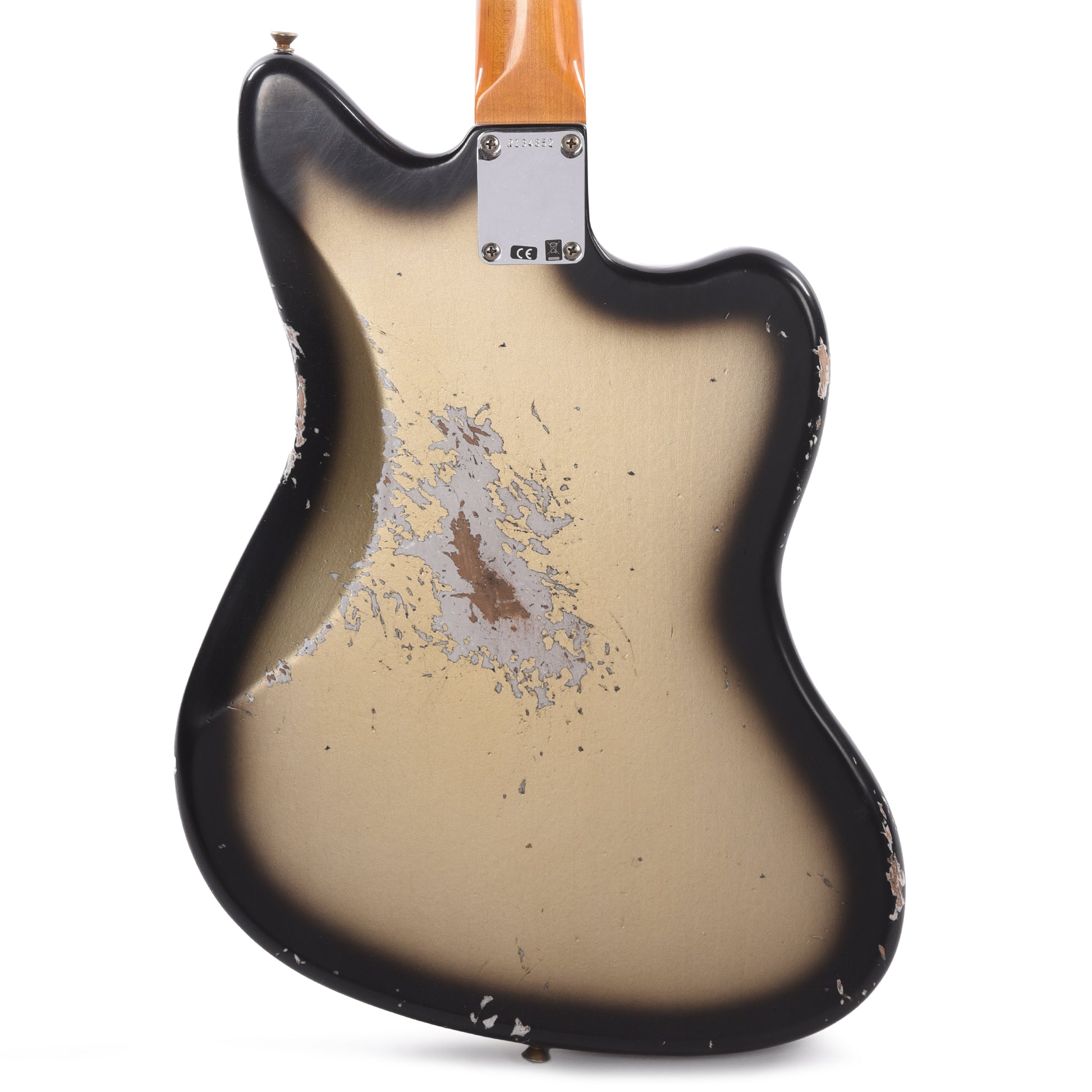 Fender Custom Shop 1962 Jazzmaster "Chicago Special" Heavy Relic Super Aged Silverburst LEFTY Electric Guitars / Solid Body