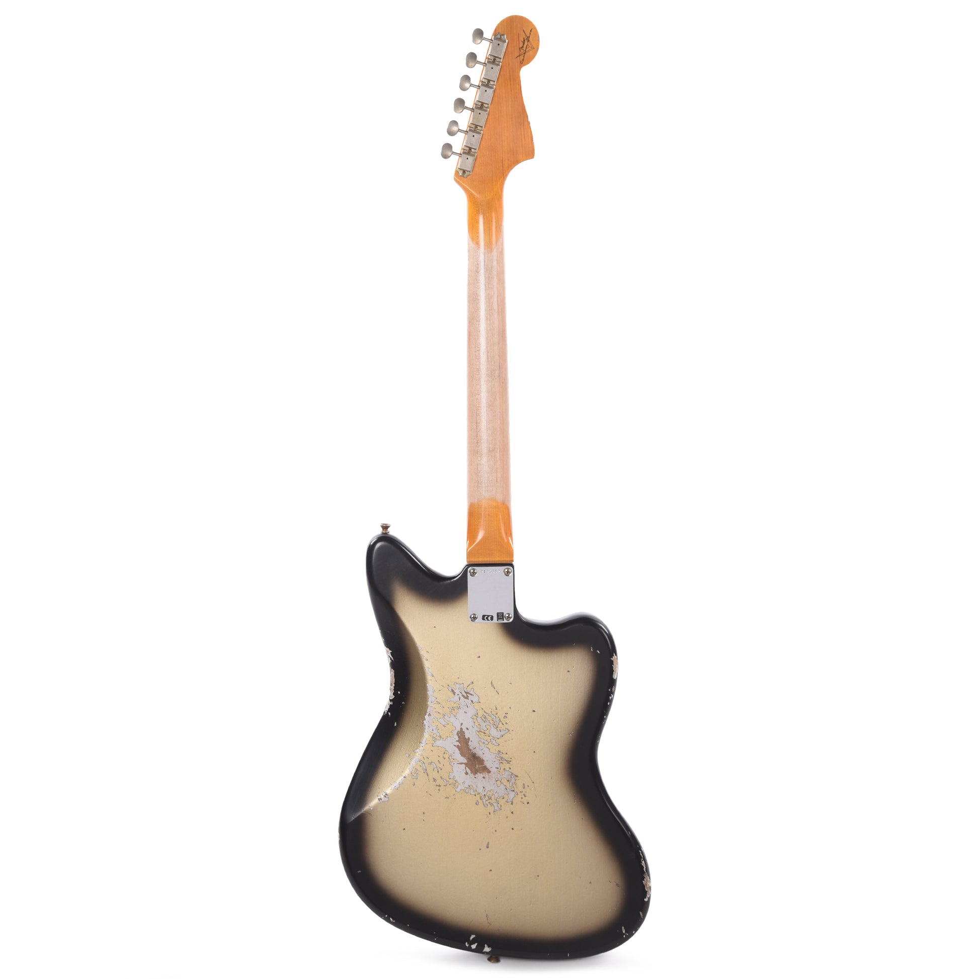 Fender Custom Shop 1962 Jazzmaster "Chicago Special" Heavy Relic Super Aged Silverburst LEFTY Electric Guitars / Solid Body