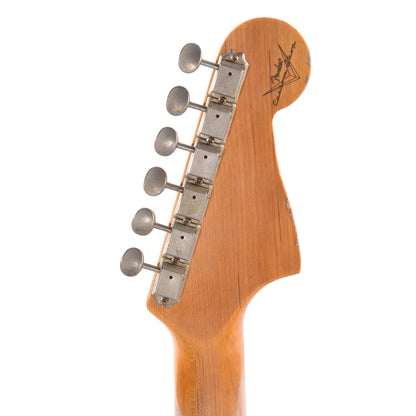 Fender Custom Shop 1962 Jazzmaster "Chicago Special" Heavy Relic Super Aged Silverburst LEFTY Electric Guitars / Solid Body
