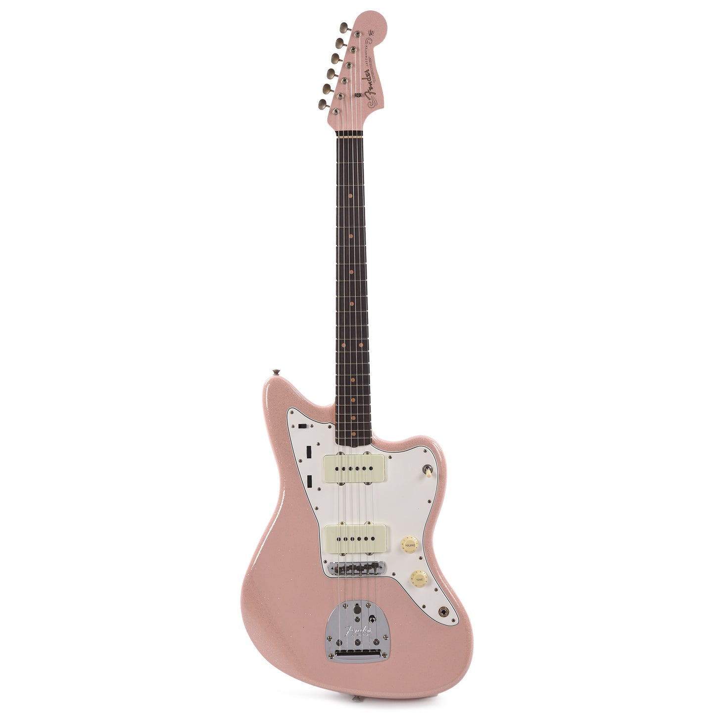 Fender Custom Shop 1962 Jazzmaster "Chicago Special" Journeyman Relic Aged Shell Pink Sparkle w/Painted Headcap Electric Guitars / Solid Body