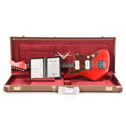 Fender Custom Shop 1962 Jazzmaster "Chicago Special" Journeyman Relic Faded/Aged Candy Apple Red w/Painted Headcap Electric Guitars / Solid Body