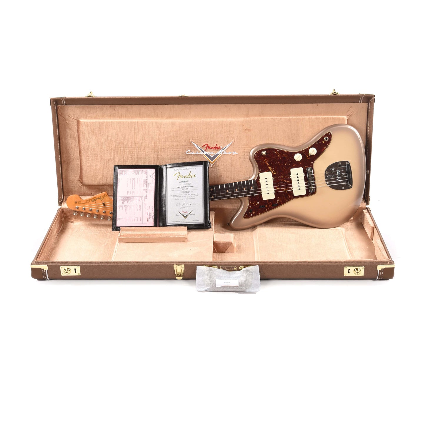 Fender Custom Shop 1962 Jazzmaster "Chicago Special" Journeyman Relic Faded/Aged Desert Sand w/Shoreline Gold Burst Electric Guitars / Solid Body