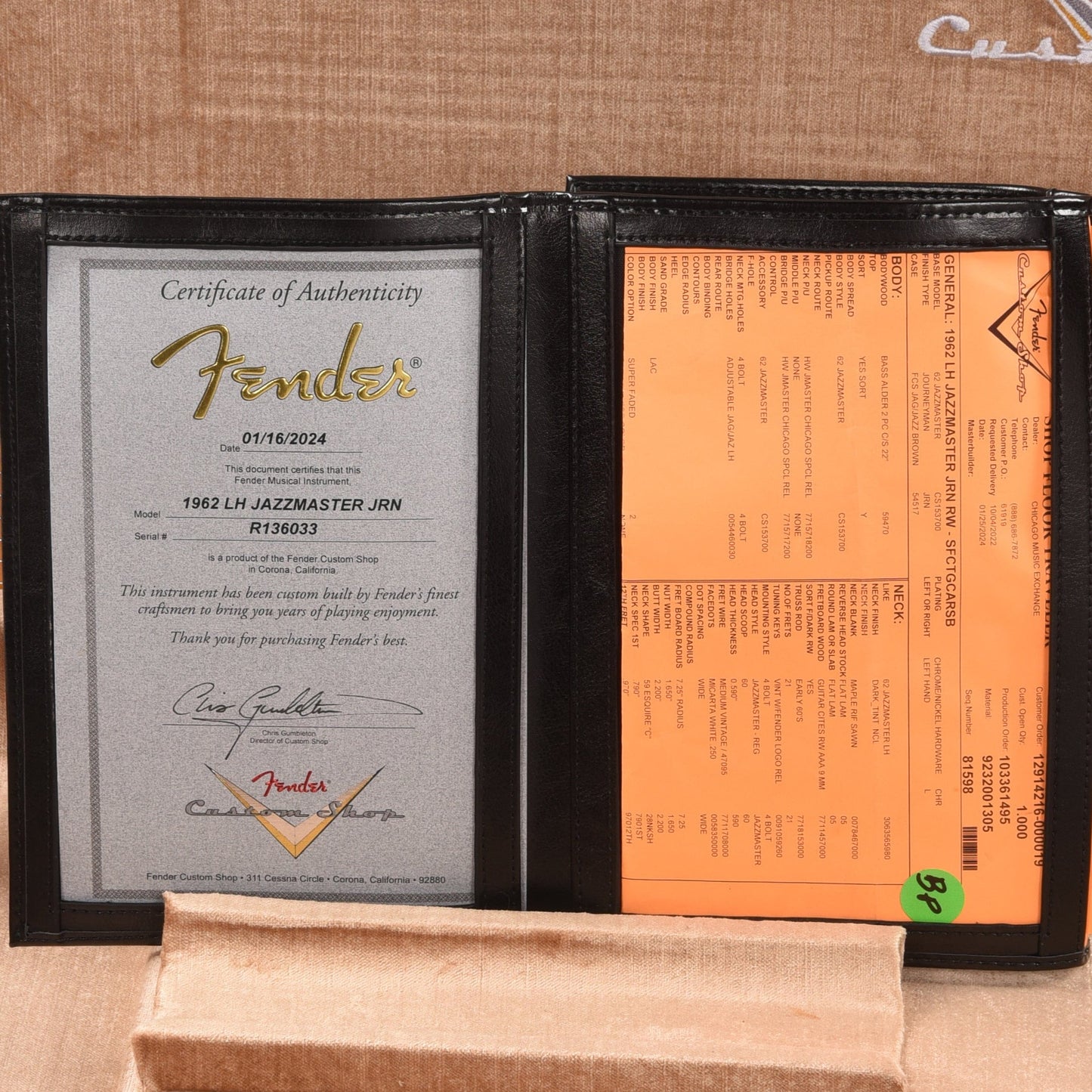 Fender Custom Shop 1962 Jazzmaster "Chicago Special" Journeyman Relic Super Faded Candy Tangerine w/Candy Apple Red Burst LEFTY Electric Guitars / Solid Body