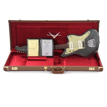 Fender Custom Shop 1962 Jazzmaster "Chicago Special" Journeyman Relic Waste Bucket Sparkle Electric Guitars / Solid Body