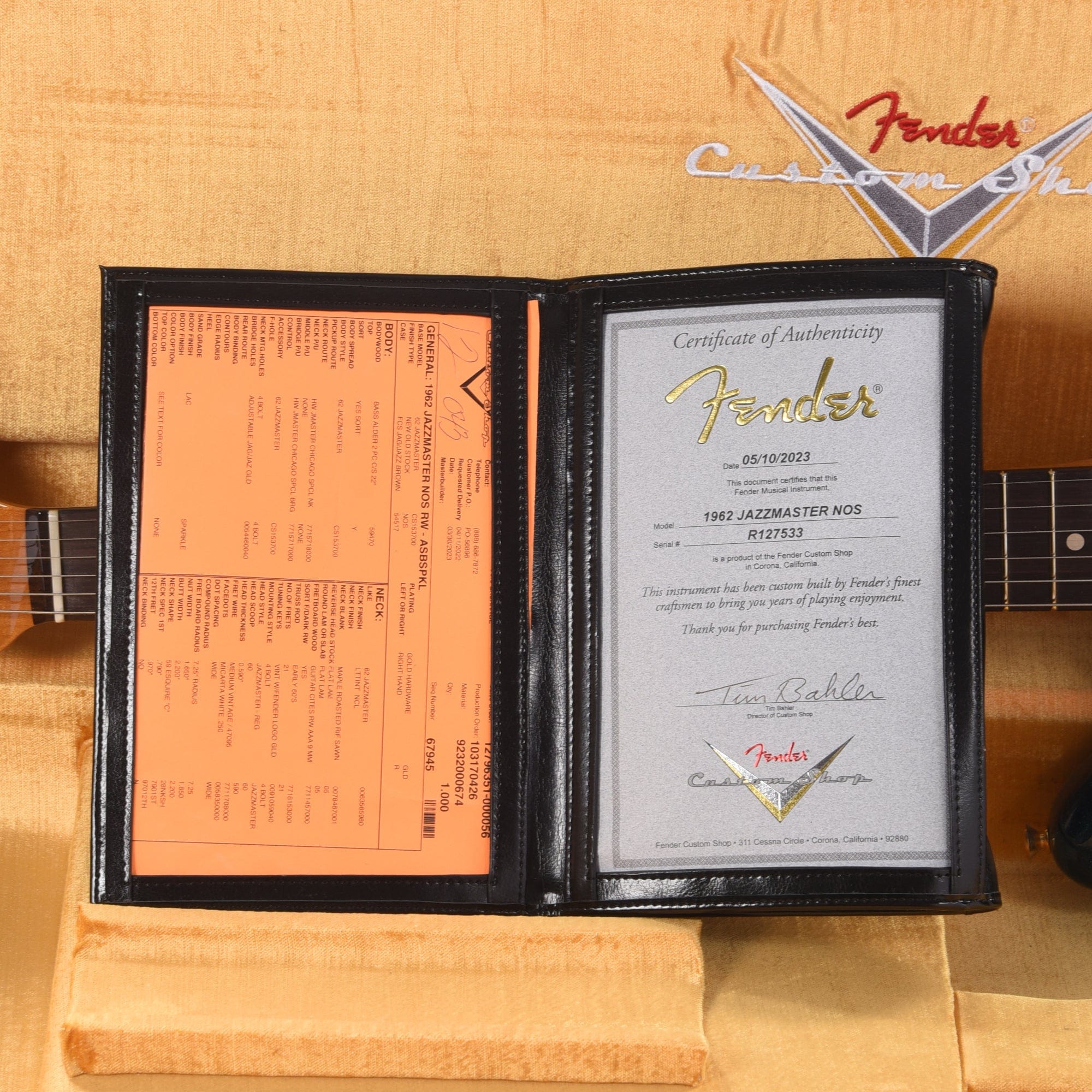 Fender Custom Shop 1962 Jazzmaster 